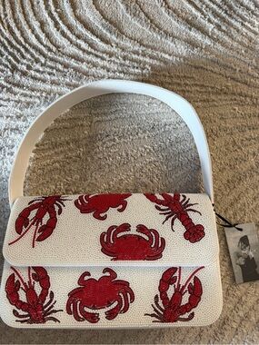 Viral Sincerely Jules Lobster
Beaded Shoulder Bag NWT FIRM PRICE